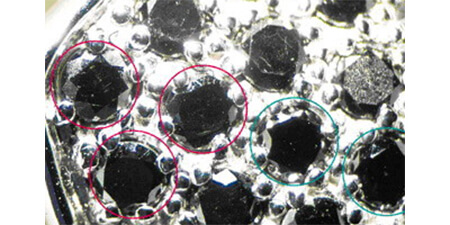 Moissanite đen gây nhầm lẫn với kim cương đen (Bản tin tháng 03/2009)
